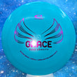 Load image into Gallery viewer, New Lightweight Teal Latitude 64 Grace in Zero Gravity Plastic - Purple Holographic Stamp - 128g.
