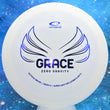 Load image into Gallery viewer, New Lightweight White Latitude 64 Grace in Zero Gravity Plastic - Blue Holographic Stamp - 128g.
