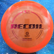Load image into Gallery viewer, Neon Orange Latitude 64 Recoil in Opto plastic with a Red Holo foil stamp.
