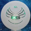 Load image into Gallery viewer, New Lightweight White Latitude 64 River in Zero Gravity Plastic - Green Holographic Stamp - 123g.
