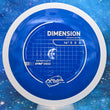 Load image into Gallery viewer, New White Rim with Blue Core MVP Dimension from the Project Lab Coat Series in Premium Neutron Plastic - Silver Holographic Stamp - 173g.
