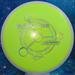 Load image into Gallery viewer, MVP Impulse Fission - Project Lab Coat - White Rim and Neon Yellow Fission Core - 169g
