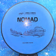 Load image into Gallery viewer, Blue MVP James Conrad Nomad in Electron plastic with Black specialty stamp - 175g.
