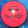 Load image into Gallery viewer, Red MVP James Conrad Nomad in Electron plastic with Black specialty stamp - 175g.
