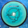 Load image into Gallery viewer, New Lime and Blue Swirl MVP Octane in Premium Fission Plastic - Black Stamp - 166g.
