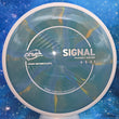 Load image into Gallery viewer, MVP Signal Cosmic Neutron - Project Lab Coat - Teal-Yellow Swirl with Silver Stamp - 173g

