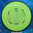 Load image into Gallery viewer, New Lime Swirl MVP Volt in Premium Neutron Plastic - Black Stamp - 174g.
