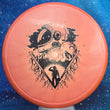 Load image into Gallery viewer, Orange Rim and Metallic Orange Prism Plasma Plastic Axiom Pyro Unearthed Stamp - 178g - Dark Stars Stamp.
