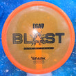 Load image into Gallery viewer, Pre-Owned Orange Spark Plastic DGA Blast - 9/10 Condition - 171g - Lightly Inked.
