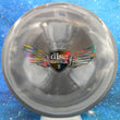 Load image into Gallery viewer, Pre-Owned Black and White Swirly S-Line Discmania MD1 with Shield Wings stamp - 9/10 Condition - 174g.
