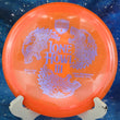 Load image into Gallery viewer, Pre-Owned Neon Orange Discmania PD (Lone Howl III Signature Series) in Metal Flake C-Line Plastic - 9/10 Condition - 174g - Inked.
