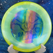 Load image into Gallery viewer, Pre-Owned Metallic Yellow Eagle McMahon Signature Razor Claw 3 (RC3) Misprint Meta Discmania Tactic - 9/10 Condition - 176g - Uninked.
