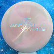 Load image into Gallery viewer, Pre-Owned Pink and Teal Discraft 2024 Ace Race Prototype in ESP Swirl Plastic - 8.5/10 Condition - 170g - Uninked.
