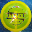 Load image into Gallery viewer, Pre-Owned Metallic Neon Yellow Z-Line Plastic Discraft Athena - Paul McBeth Signature Series - 8.5/10 Condition - 174g - Inked.
