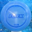 Load image into Gallery viewer, Pre-Owned OOP PFN Z-Line Discraft Flick - Blue - 9/10 Condition - 171g - Uninked - Very Flat Profile.
