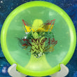 Load image into Gallery viewer, Pre-Owned Neon Yellow Fluid Plastic Dynamic Discs Emac Truth - Event Stamp - 8/10 Condition - 180g - Ink Stamp on Back.
