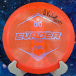 Load image into Gallery viewer, Pre-Owned Orange Ricky Wysocki 2x Signature Lucid Plastic Dynamic Discs Evader - 8/10 Condition - 176g - Inked on Top.
