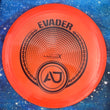 Load image into Gallery viewer, Pre-Owned Orange Lucid X Plastic Dynamic Discs Evader - Rare Tent Top Run - 8/10 Condition - 175g - Inked.
