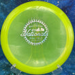 Load image into Gallery viewer, Pre-Owned Neon Yellow Lucid Plastic Dynamic Discs Felon - Southern Nationals Stamp - 8/10 Condition - 174g - Inked.
