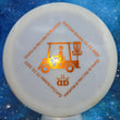 Load image into Gallery viewer, Pre-Owned White Tournament Stamped Dynamic Discs Getaway in Opto Plastic - 8/10 Condition - 169g - Inked.
