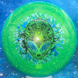 Load image into Gallery viewer, Pre-Owned Blue and Green Gravity Stamped Run 36 Halo Metal Flake C-Blend Infinite Discs Emperor - 9.5/10 Condition - 172g - Uninked.
