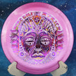 Load image into Gallery viewer, Pre-Owned Pink and White Innova Firebird with specialty Africa-themed halo stamp - 9/10 Condition - 173g.
