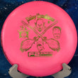 Load image into Gallery viewer, Pre-Owned Pink Happy Halloween San Marino Star Innova Shark - 8/10 Condition - 171g - Uninked - Rare Stamp.

