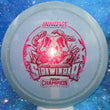 Load image into Gallery viewer, Pre-Owned Emily Weatherman Edition Metal Flake Champion Innova Sidewinder - Blue - 9/10 Condition - 171g - Uninked.
