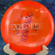 Load image into Gallery viewer, Pre-Owned Orange Opto Plastic Latitude 64 Explorer - Double Stamped - 8/10 Condition - 174g - Inked.
