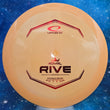 Load image into Gallery viewer, Pre-Owned Orange Swirl Latitude 64 Rive Distance Driver - 9/10 Condition - 174g - Inked.
