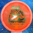 Load image into Gallery viewer, Pre-Owned White and Orange Latitude 64 Sapphire Distance Driver - 10/10 Condition - 164g - Uninked.
