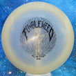 Load image into Gallery viewer, Pre-Owned White Lone Star Disc Tumbleweed in Glow Plastic - 9/10 Condition - 177g - Inked.
