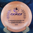 Load image into Gallery viewer, Pre-Owned Metallic Orange Power Academy Stamp 500 Ultra Soft Plastic Prodigy Feedback - 10/10 Condition - 173g - Uninked.
