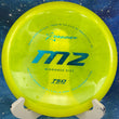 Load image into Gallery viewer, Top view of a Neon Yellow pre-owned Prodigy M2 overstable midrange in 750 plastic, 177g, rated 9/10 condition and uninked.
