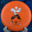 Load image into Gallery viewer, Pre-Owned Orange Flex 2 X-Out D-Line Plastic Discmania P2 - 9.5/10 Condition - 173g - Uninked.
