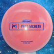 Load image into Gallery viewer, Pre-Owned Pink Swirl Glimmer Paul McBeth Prototype ESP Plastic Discraft Malita - 8.5/10 Condition - 174g - Uninked.
