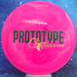 Load image into Gallery viewer, Pre-Owned Pink Swirl Prototype Major Line Plastic Climo Disc Golf Bellair - 9.5/10 Condition - 175g - Uninked - Black Prototype Stamp.
