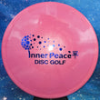 Load image into Gallery viewer, Pink Prodigy A2 in 500 plastic with White Matte Inner Peace stamp - 173g.
