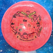 Load image into Gallery viewer, New Pink and Red Prodigy A5 Approach Disc in 400 Fractal Plastic - Sea To Shining Sea Special Edition with Black and Gold Holographic Stamp.
