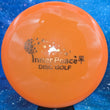 Load image into Gallery viewer, Orange Prodigy M3 in 400 plastic with Gold Holo Inner Peace stamp - 180g.
