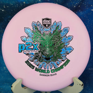 Discmania - Gannon Buhr Signature P2X - Glow Flex 3 P-Line - 2025 World Champion Edition