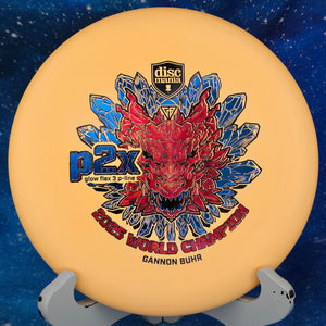 Discmania - Gannon Buhr Signature P2X - Glow Flex 3 P-Line - 2025 World Champion Edition