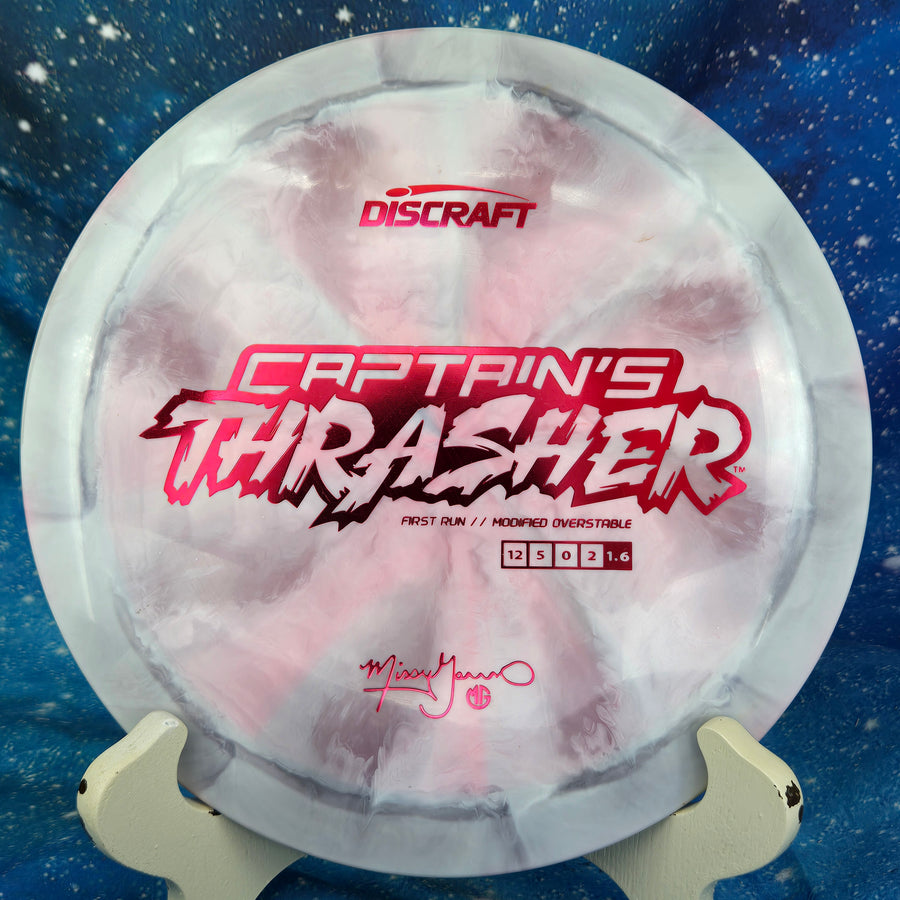 Pre-Owned - Discraft - Captain's Thrasher (Missy Gannon First Run/Modified ESP Swirl)