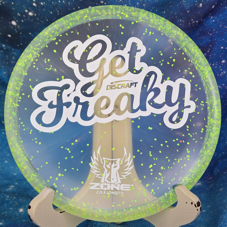 Discraft - Brodie Smith Tour Series Zone - Z FLX Confetti - Get Freaky