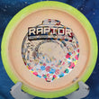 Load image into Gallery viewer, Gravity Disc Golf Pre-Owned - Discraft - Raptor (Aaron Gossage ESP Swirl) disc golf disc photo Plastic/Condition/Weight/Inked - Gravity Disc Golf
