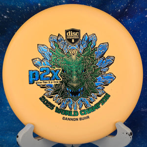 Discmania - Gannon Buhr Signature P2X - Glow Flex 3 P-Line - 2025 World Champion Edition