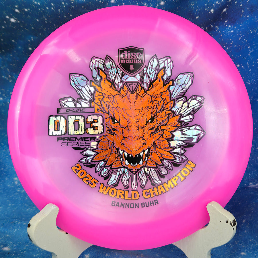 Discmania - Gannon Buhr Premier Series DD3 - Q-Line - 2025 World Champion Edition