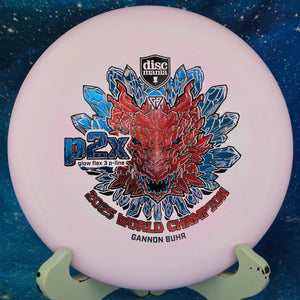 Discmania - Gannon Buhr Signature P2X - Glow Flex 3 P-Line - 2025 World Champion Edition