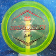 Load image into Gallery viewer, Pre-Owned - Dynamic Discs - Enforcer (Chameleon Sockibomb FourPoints, Lucid X, Metal Flake Fluid, Fuzion Orbit)

