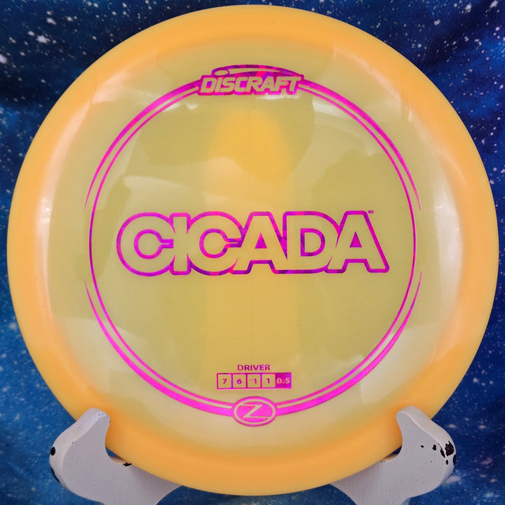 Discraft Discraft - Cicada - Z Line disc golf disc photo Color/Weight/Stamp - Gravity Disc Golf